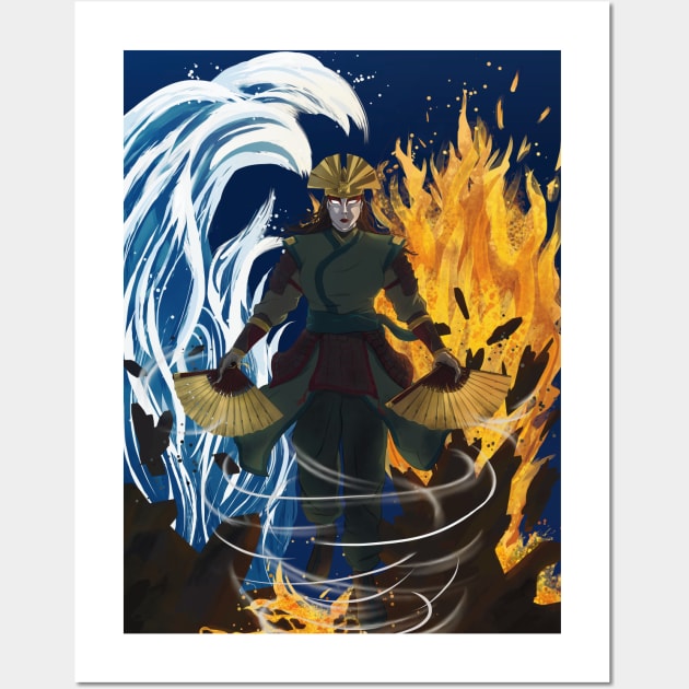 Avatar Kyoshi Wall Art by Silentrebel